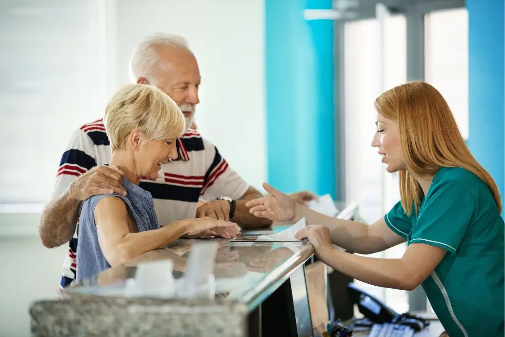 Accoglienza di una coppia di anziani