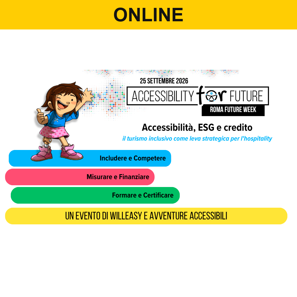 Registrazione e atti del convegno — Accessibilità, ESG e credito (25/09/2026)