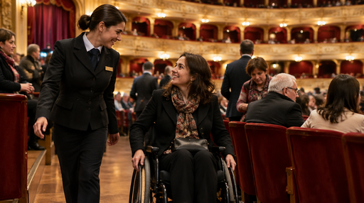 Accoglienza di persone con disabilità a teatro